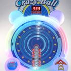 狂気の球の硬貨は宝くじ券のアーケード ピンボール娯楽ゲーム・マシンを作動させました