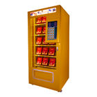 完全な金属のソーダ自動販売機、青/ピンク/黄色幸運な箱の食糧自動販売機