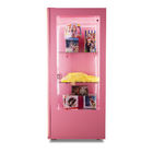 自動清涼飲料の自動販売機、ピンクの甘い商業自動販売機24時間の