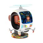 3D大きいヘリコプターの子供の乗車は電気ビデオ ゲーム150Wを機械で造ります