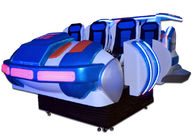 涼しい家族6は大人のための宇宙船9D VRのゲーム・マシンのテーマ パークの飛行シミュレータをつけます