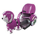 3 -動かされた子供のアーケード機械、遊園地のための動物の形の乗車の子犬の人力車