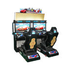 二重プレーヤーの硬貨によって作動させるアーケードのカー レースのゲーム・マシン