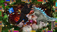 Godzillaと魚ピンボール ゲーム・マシンの海洋王4対Kong