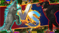 Godzillaと魚ピンボール ゲーム・マシンの海洋王4対Kong
