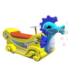 おかしい子供のアーケード機械おもちゃの馬の電池式の打撃の泡歩行か乗車